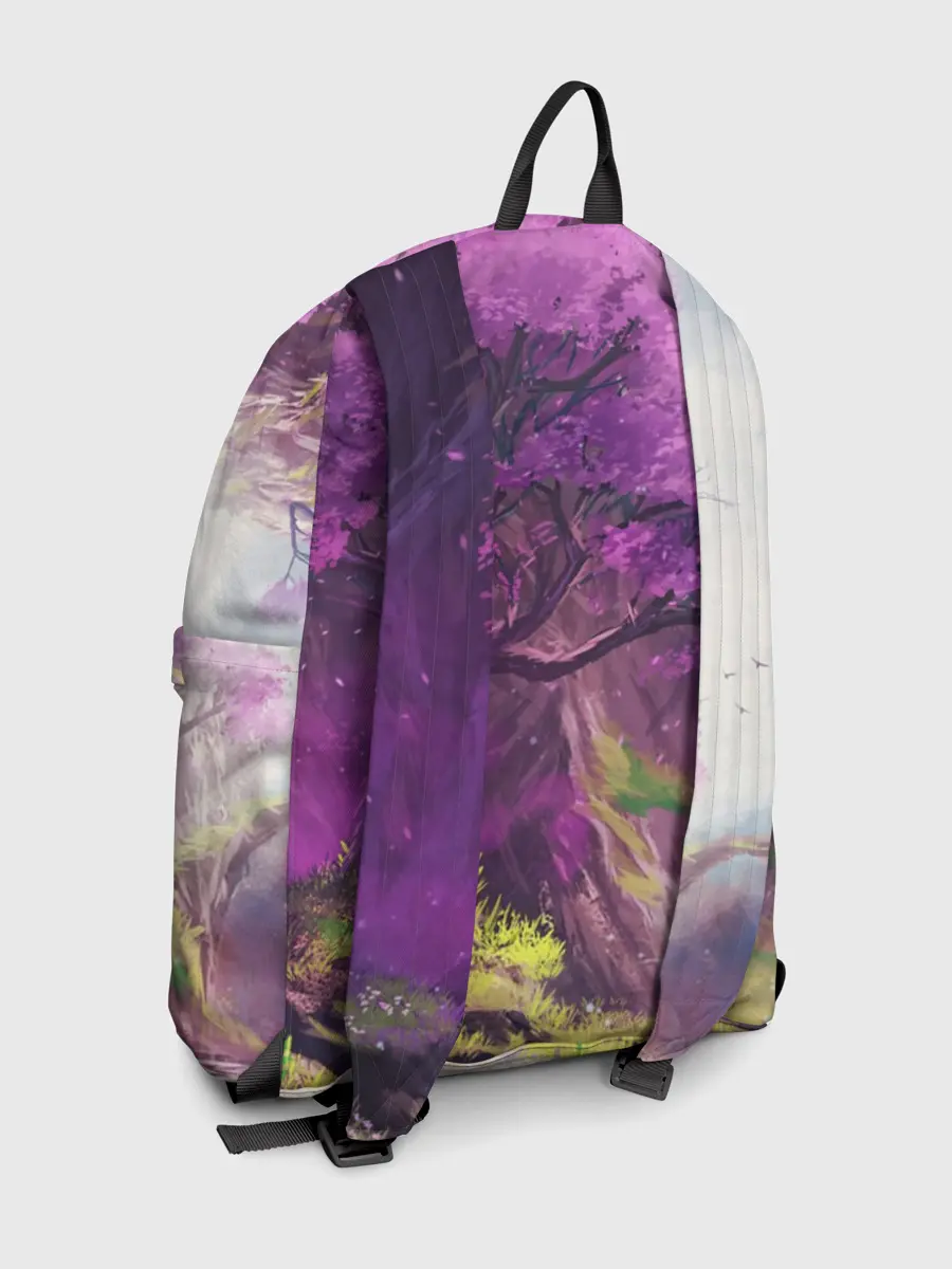 Рюкзак джинсовый / ДЕРЕВО САКУРЫ