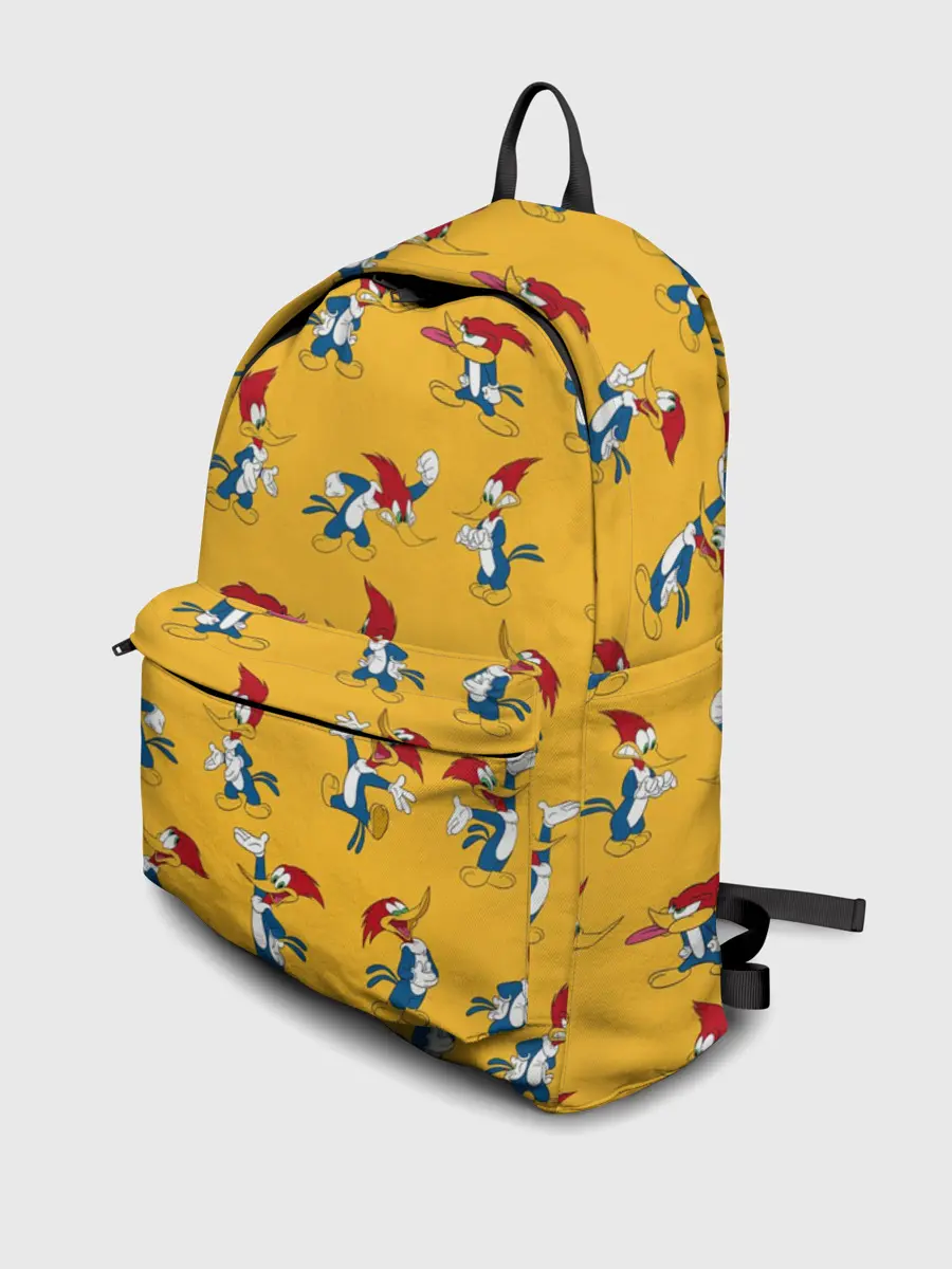 Рюкзак джинсовый / Такой разный Дятел Вуди