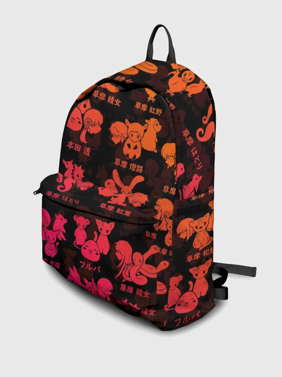 Рюкзак джинсовый / FRUITS BASKET / ВСЕ ЗНАКИ