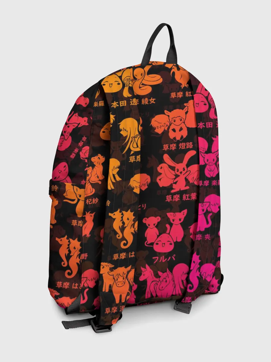 Рюкзак джинсовый / FRUITS BASKET / ВСЕ ЗНАКИ