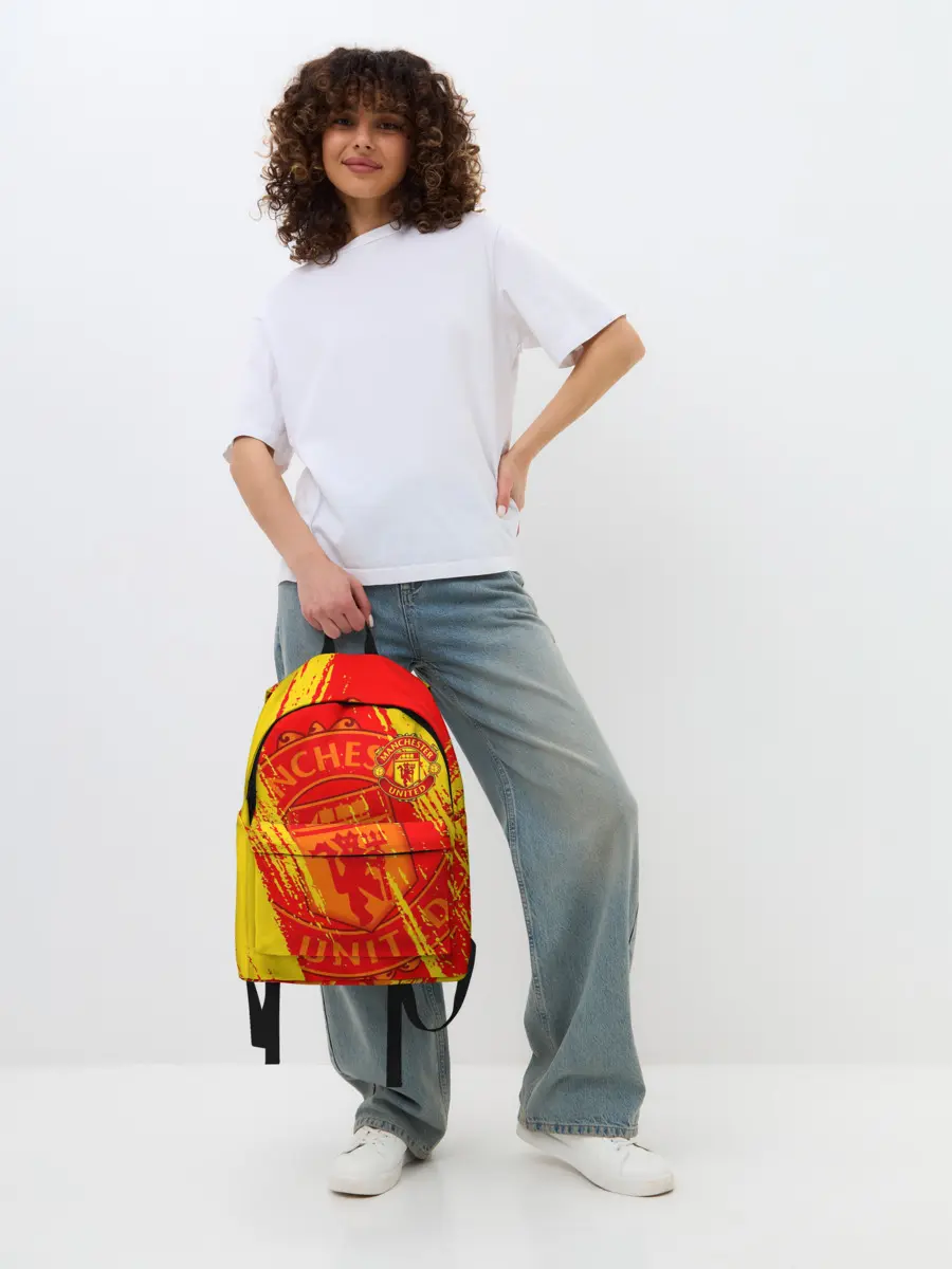 Рюкзак джинсовый / МАНЧЕСТЕР / MANCHESTER UNITED