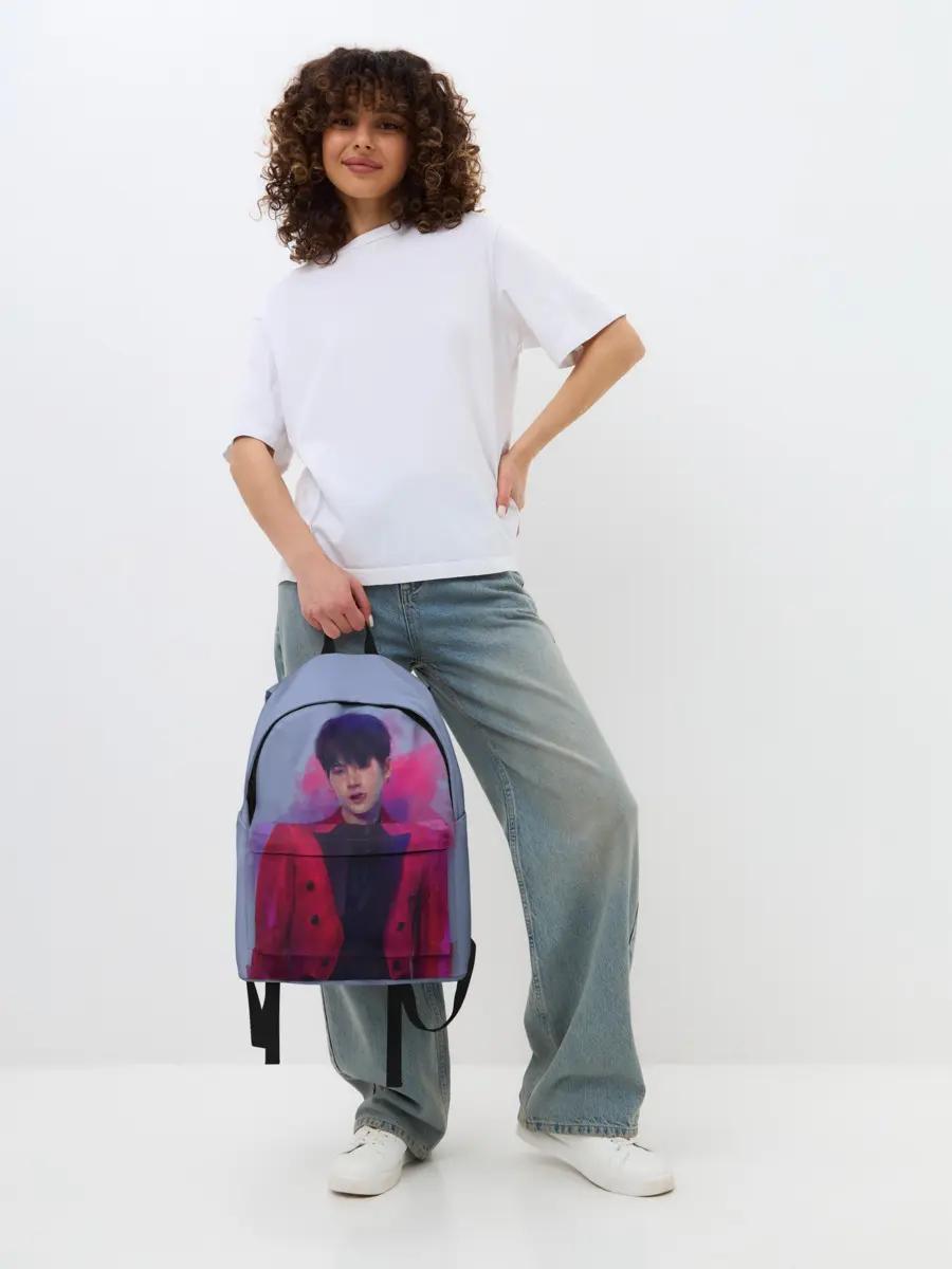 Рюкзак джинсовый / Kim Seokjin