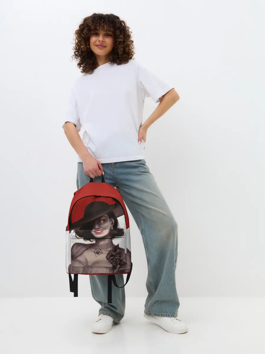 Рюкзак джинсовый / Леди Димитреску из Резидента