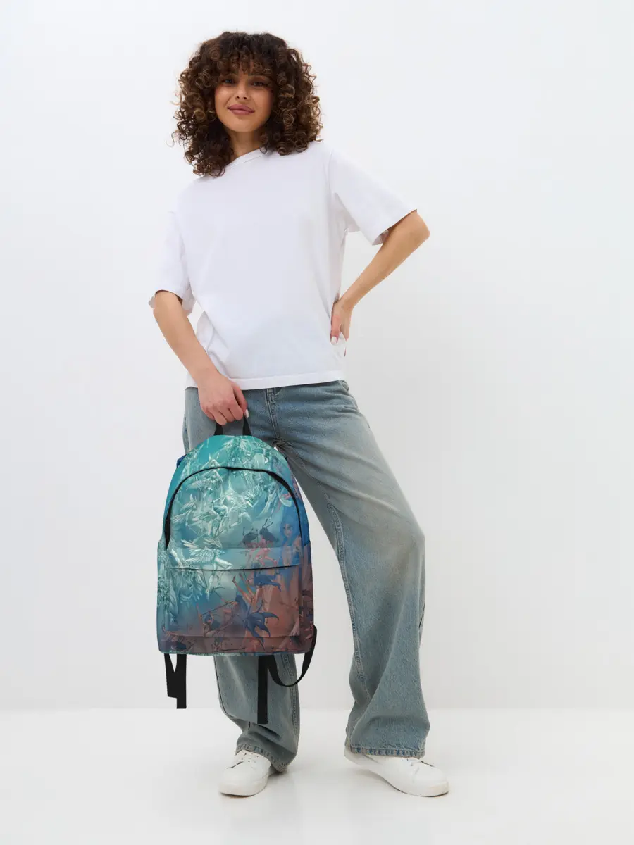 Рюкзак джинсовый / Ангелы и Демоны