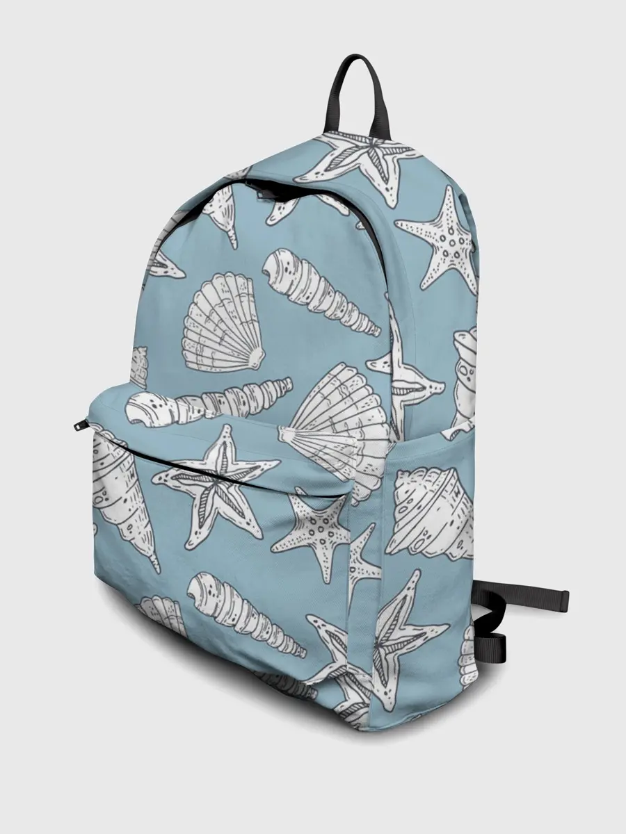 Рюкзак джинсовый / Морские обитатели