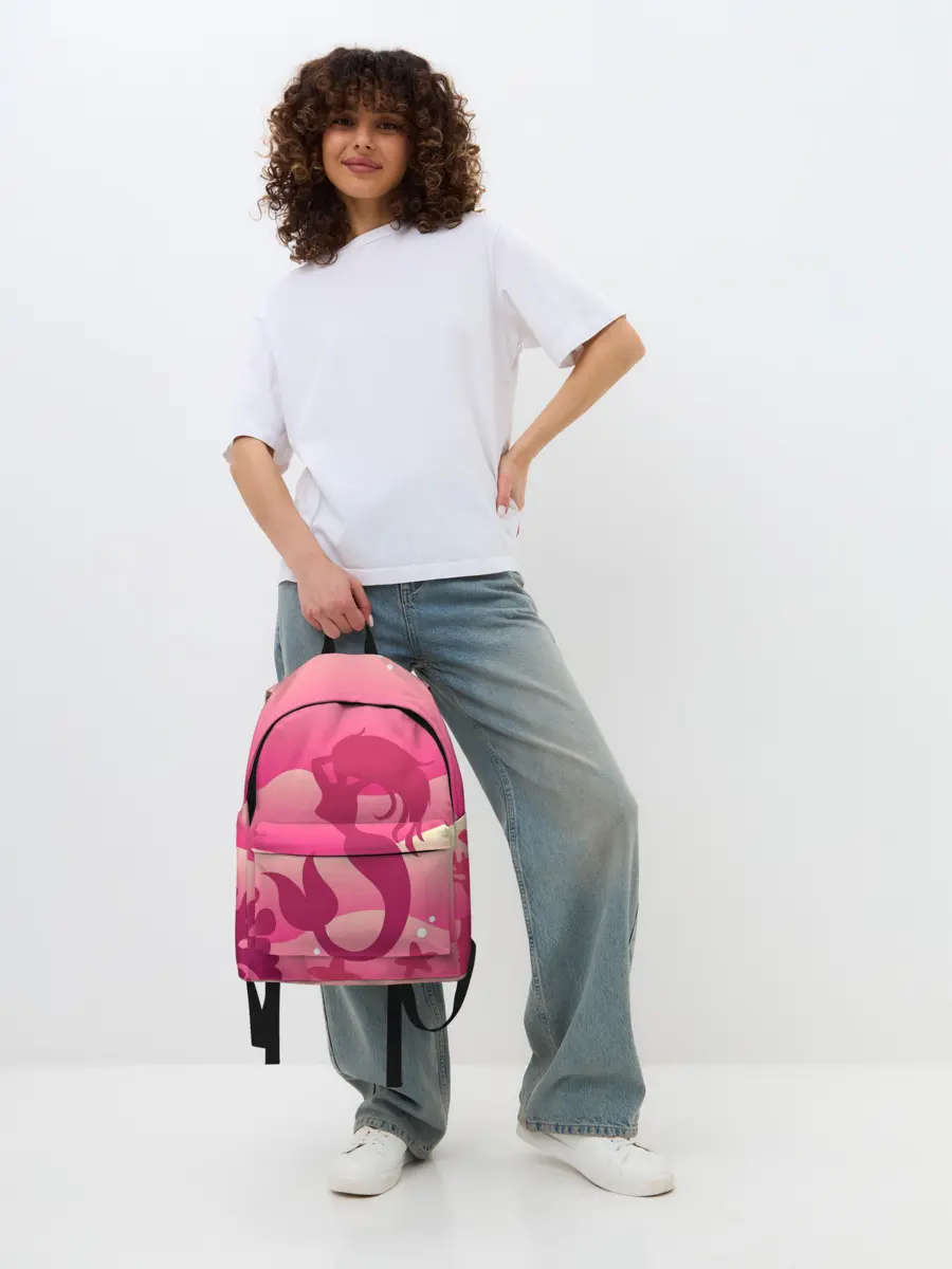 Рюкзак джинсовый / Русалка