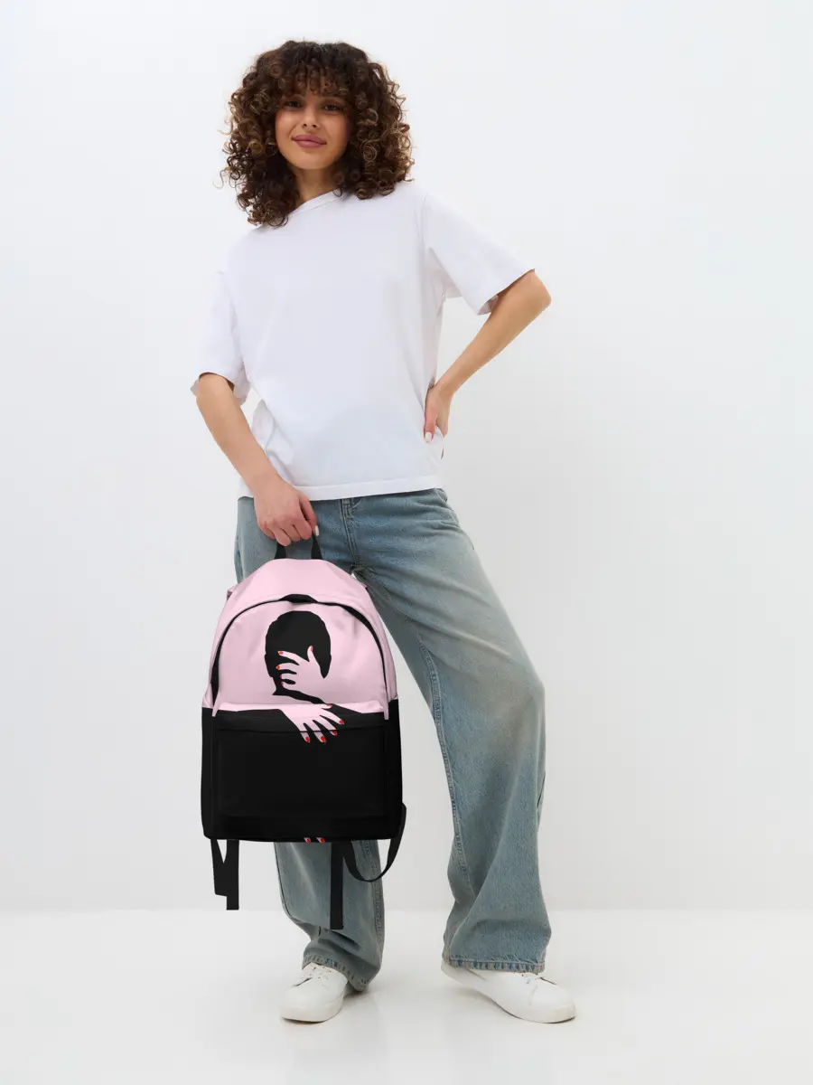 Рюкзак джинсовый / Объятия и страсть