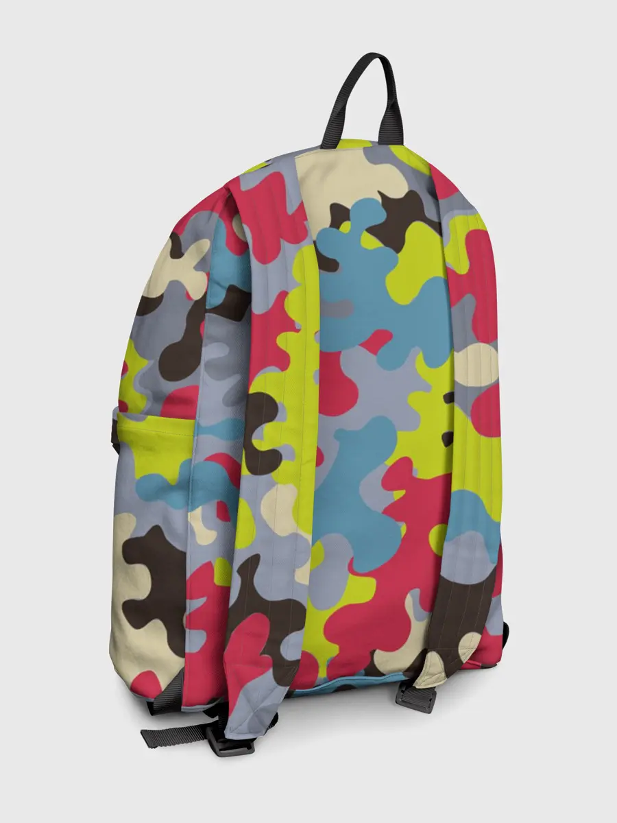 Рюкзак джинсовый / Цветные облака