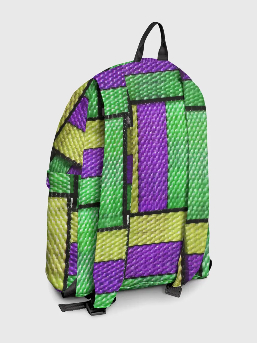 Рюкзак джинсовый / Цветные Ремешки