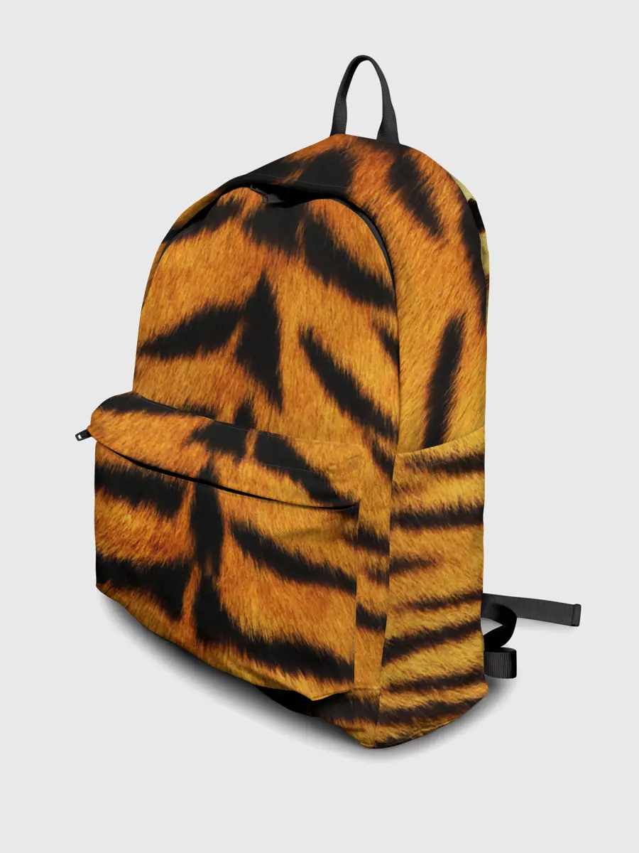 Рюкзак джинсовый / Шкура Тигра