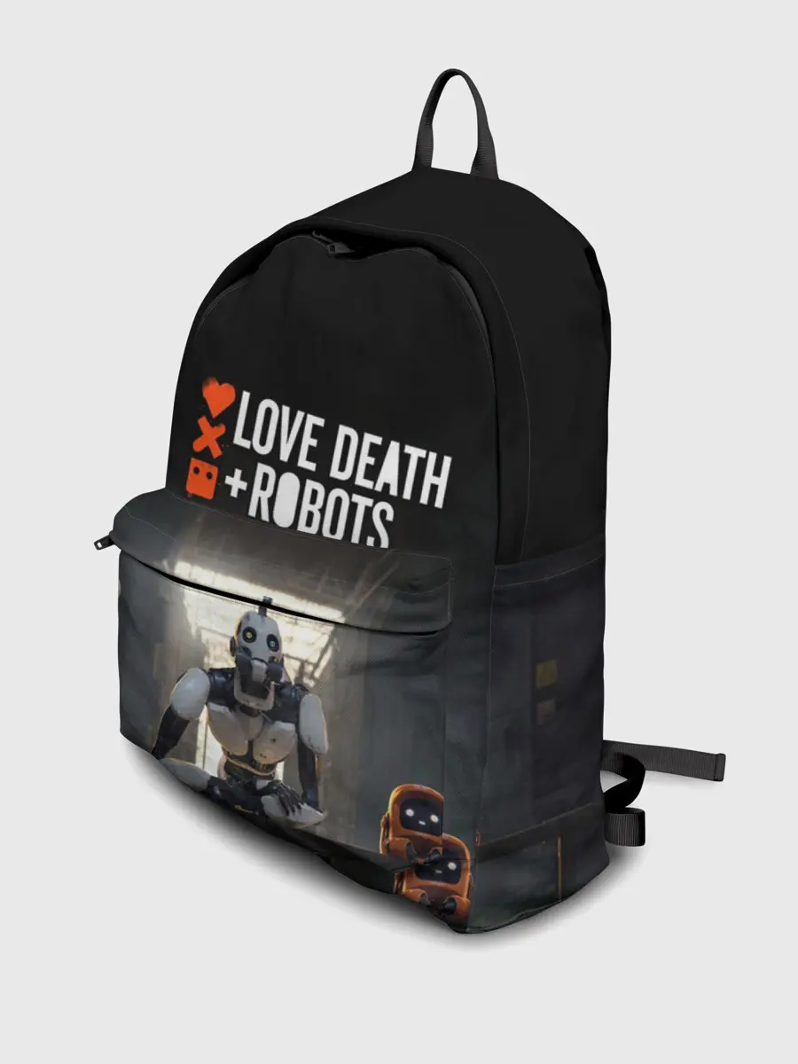 Рюкзак джинсовый / Love, Death and Robots