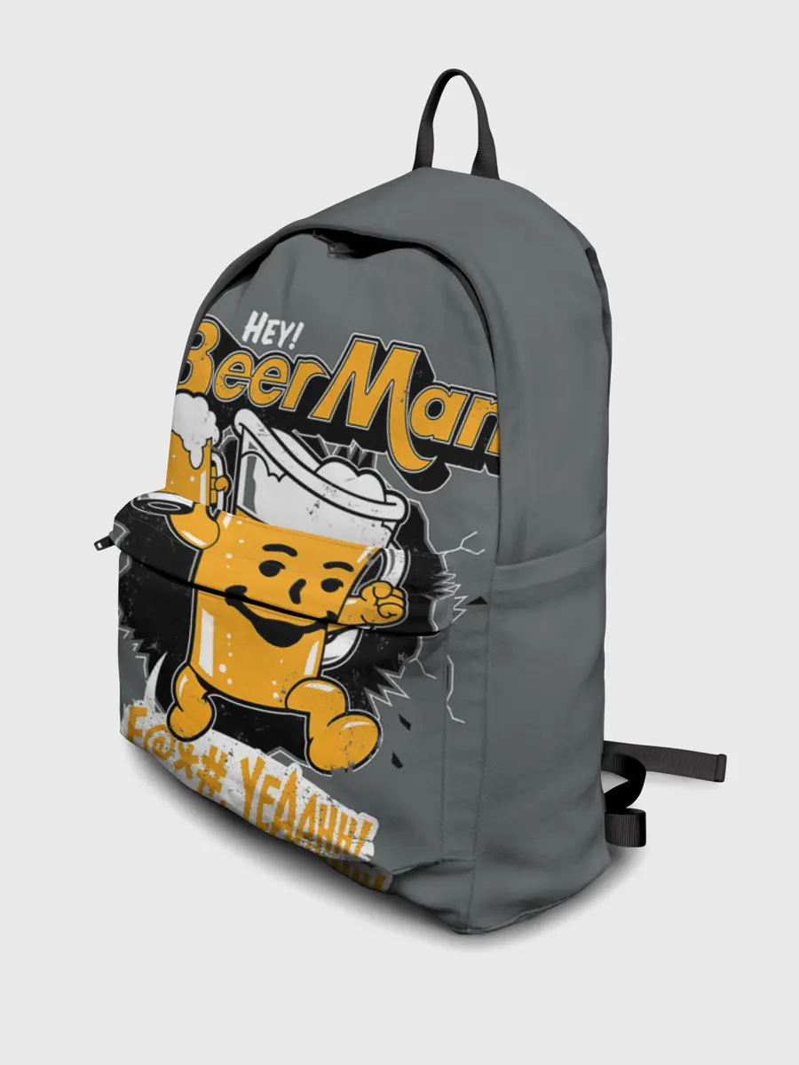 Рюкзак джинсовый / BEER MAN