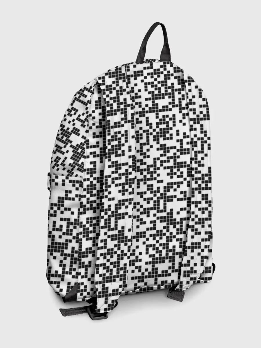 Рюкзак джинсовый / Пиксельный Узор