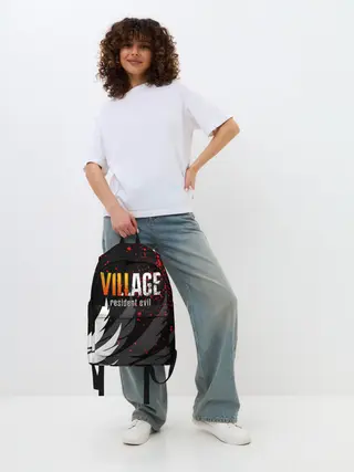 Рюкзак джинсовый / RESIDENT EVIL 8 VILLAGE