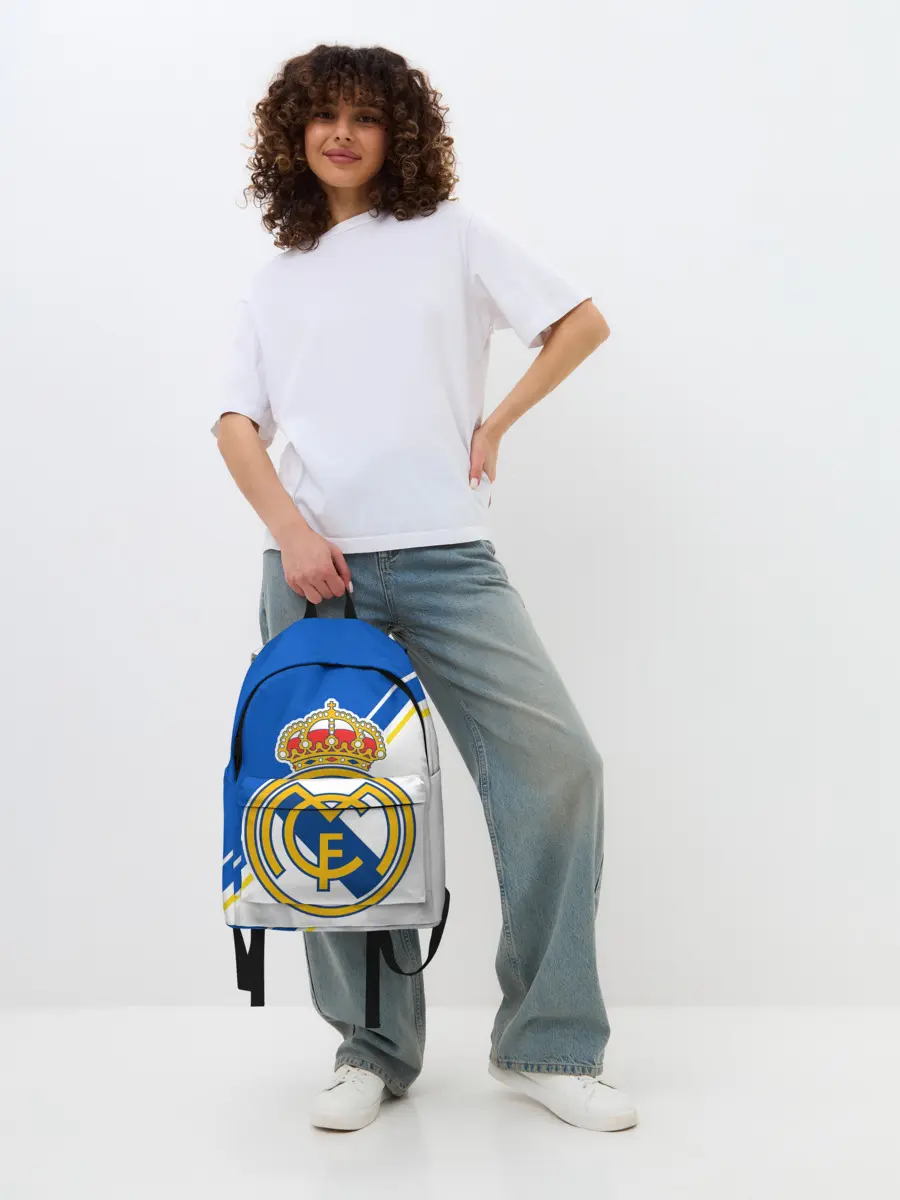 Рюкзак джинсовый / REAL MADRID / РЕАЛ МАДРИД