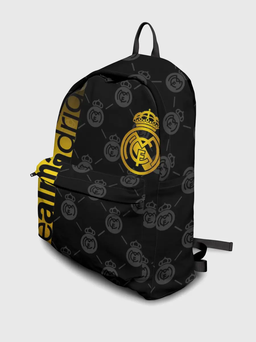 Рюкзак джинсовый / РЕАЛ МАДРИД / GOLD / ЗОЛОТО