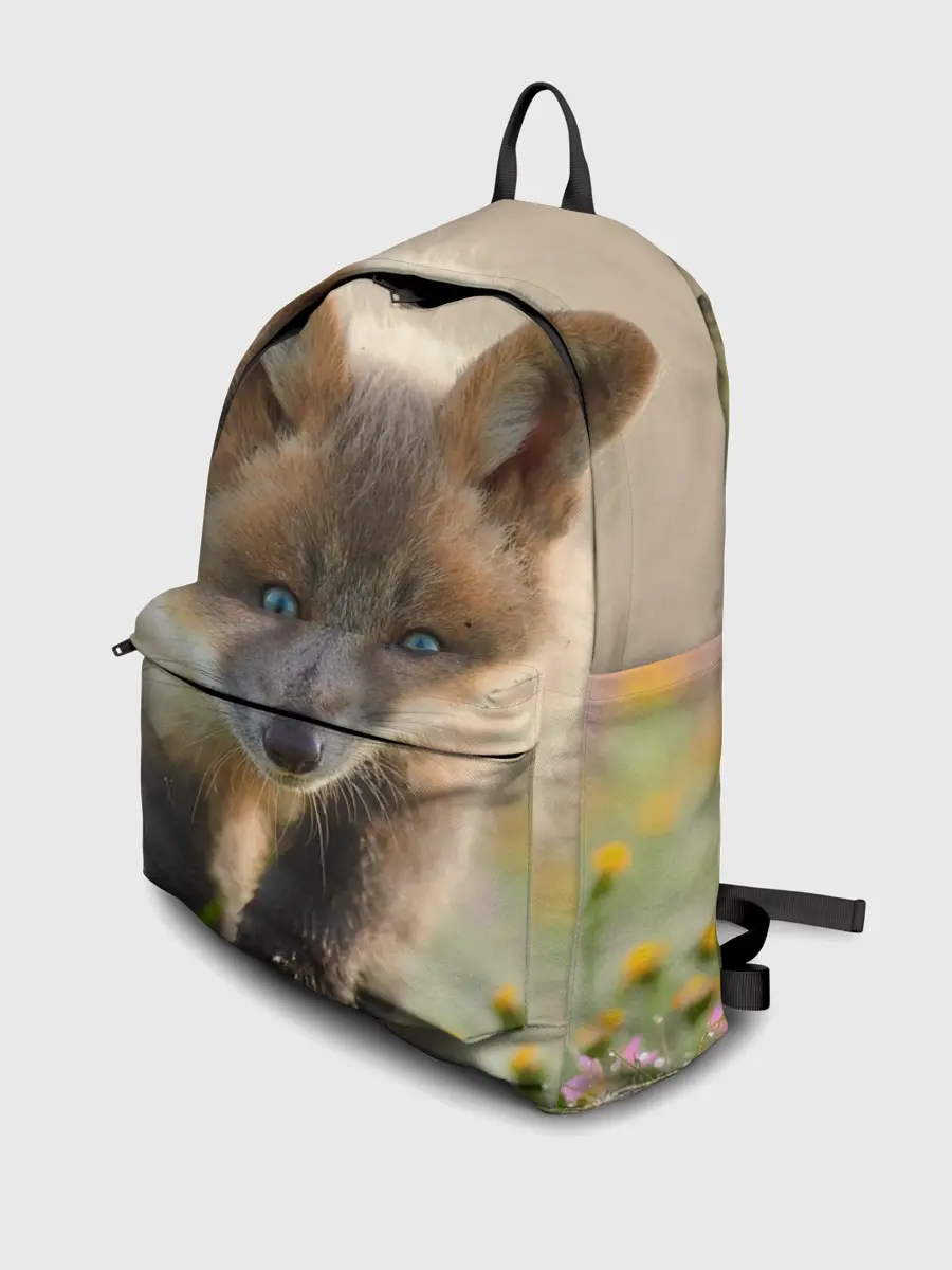 Рюкзак джинсовый / Лисичка