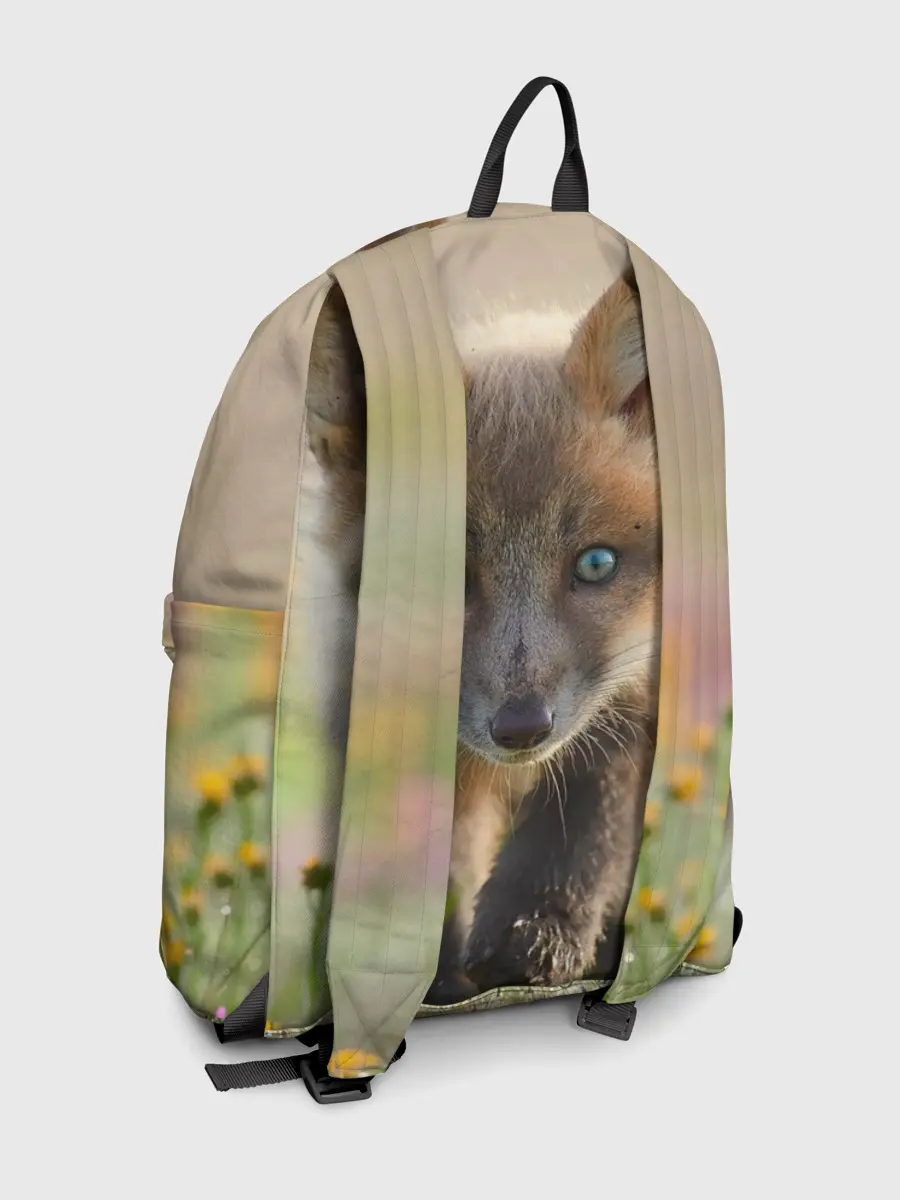 Рюкзак джинсовый / Лисичка