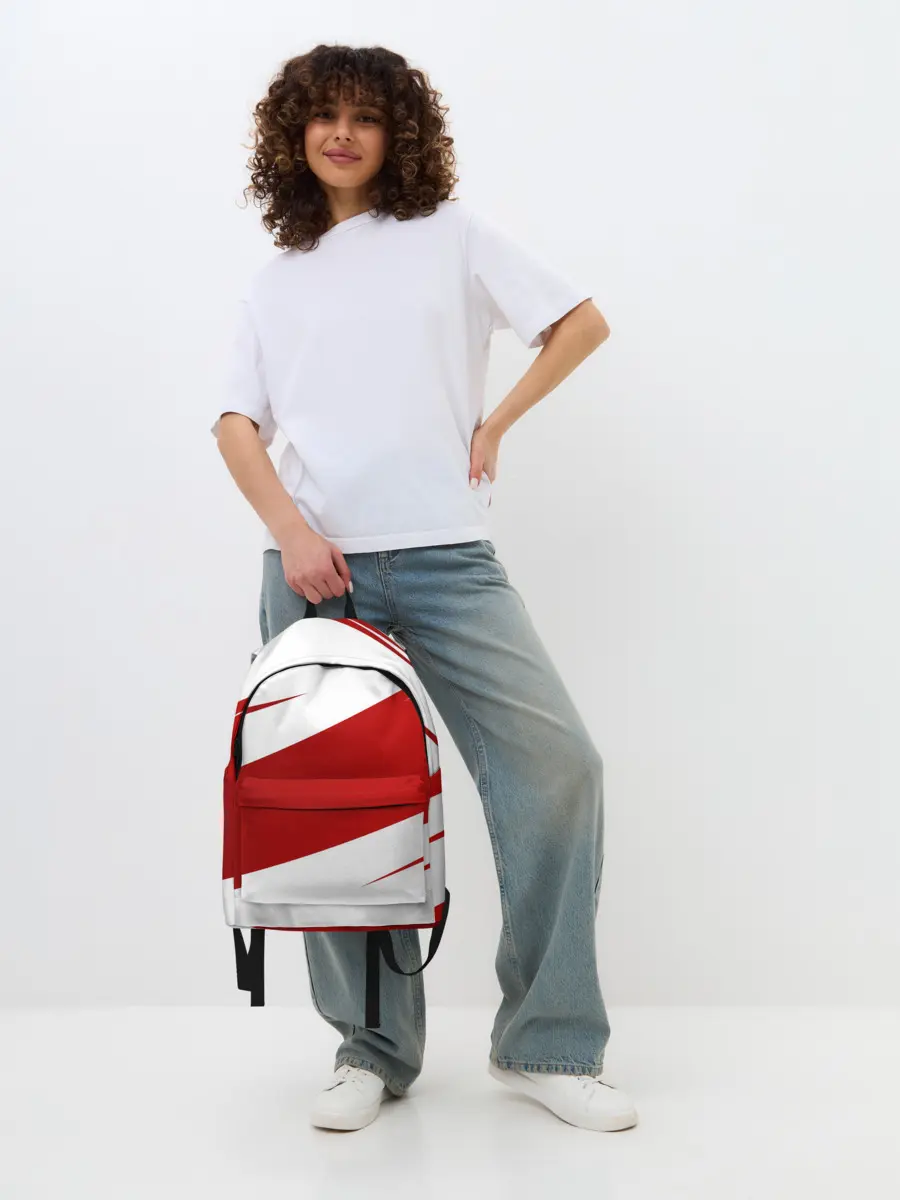 Рюкзак джинсовый / Ломкие линии