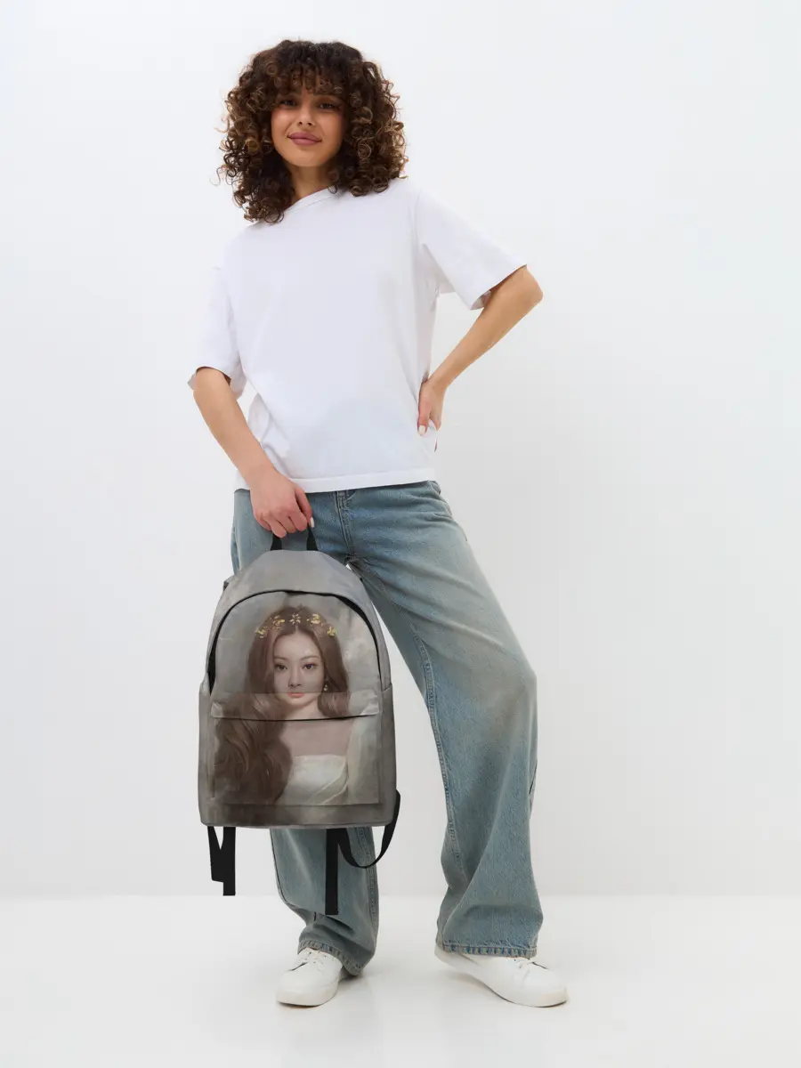 Рюкзак джинсовый / Дженни маслом