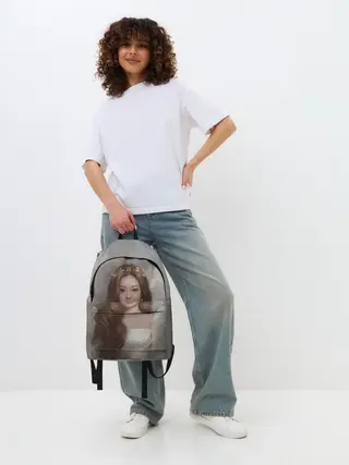 Рюкзак джинсовый / Дженни маслом