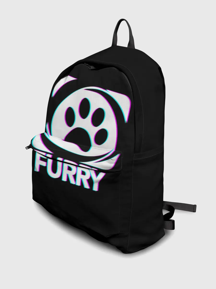 Рюкзак джинсовый / Furry