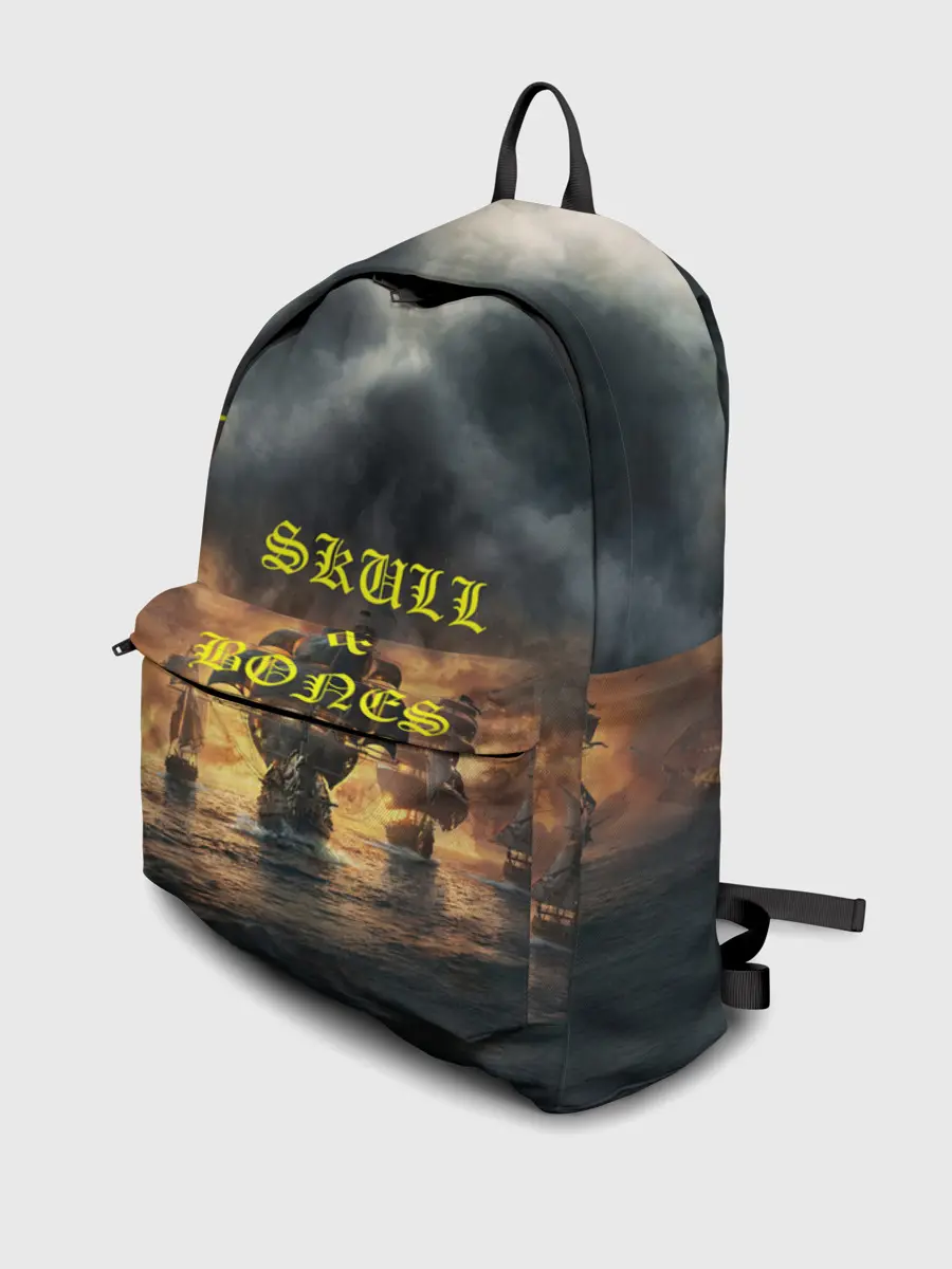 Рюкзак джинсовый / Skull & Bones | Пираты