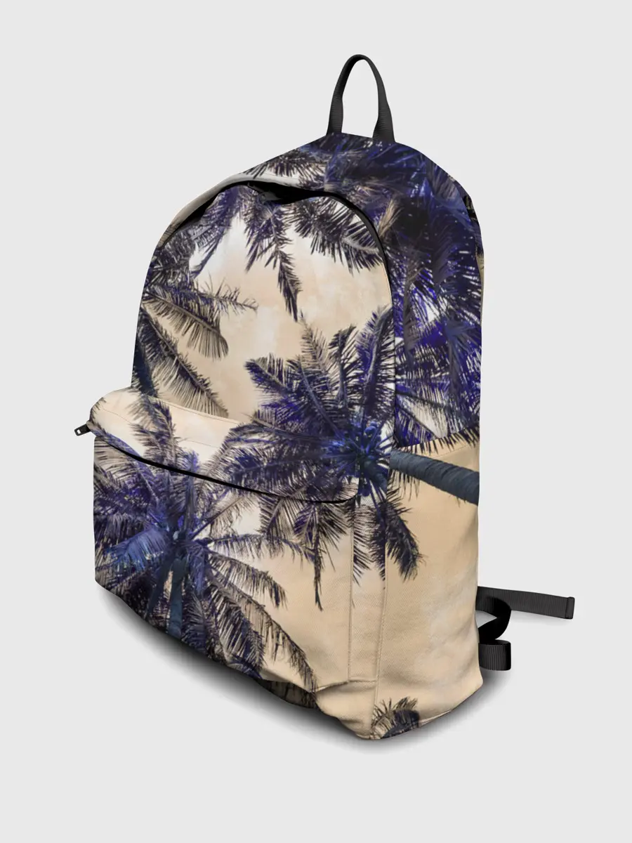 Рюкзак джинсовый / Тропики