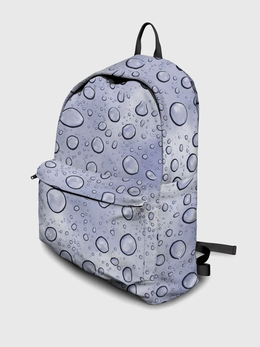 Рюкзак джинсовый / Капли на Стекле