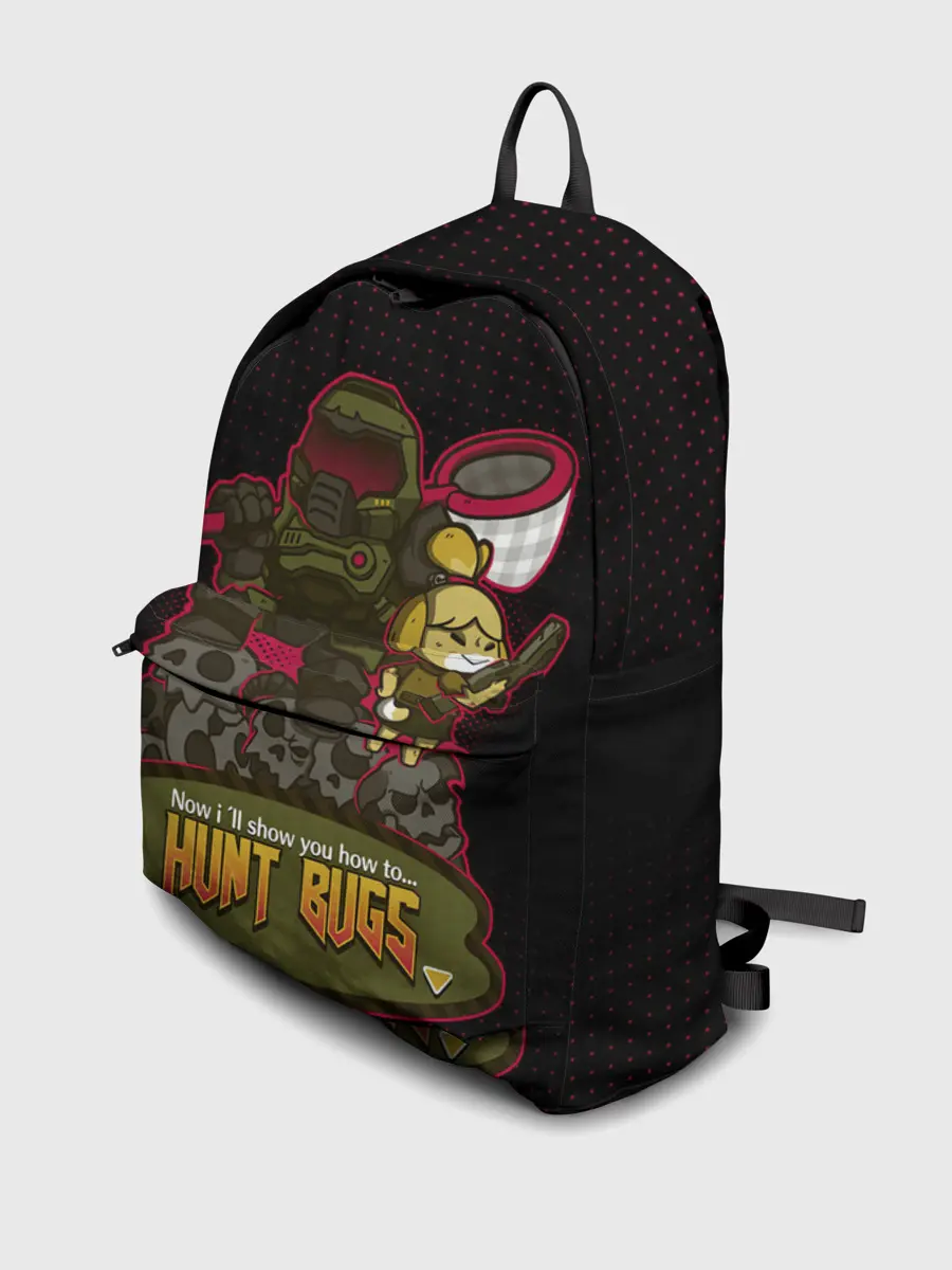 Рюкзак джинсовый / Doom x Animal crossing