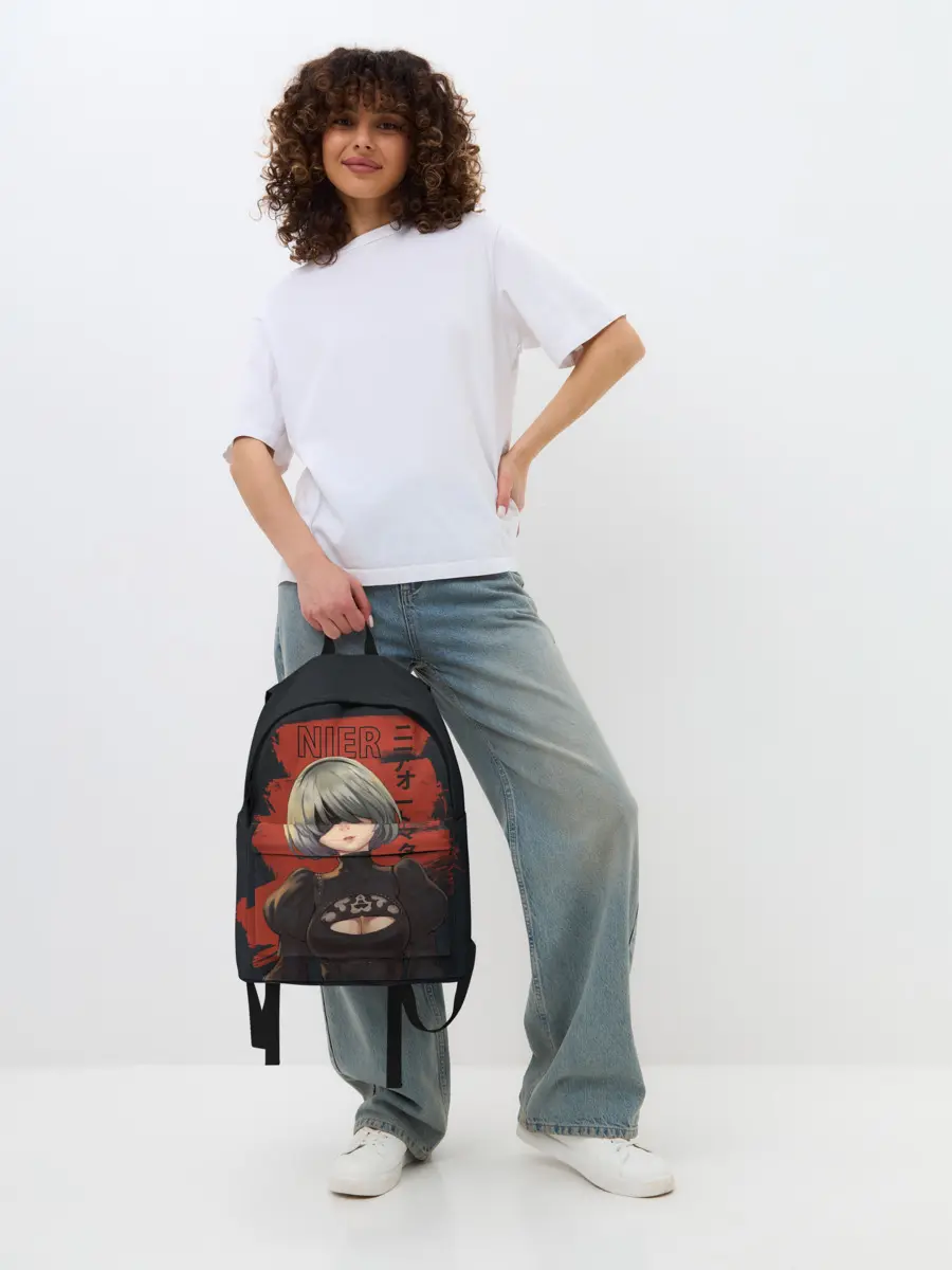 Рюкзак джинсовый / nier