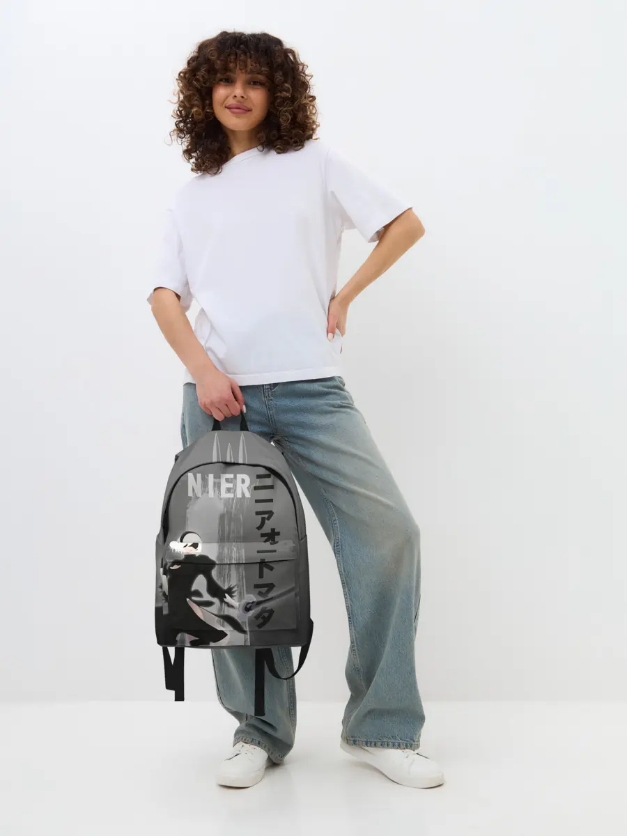 Рюкзак джинсовый / nier