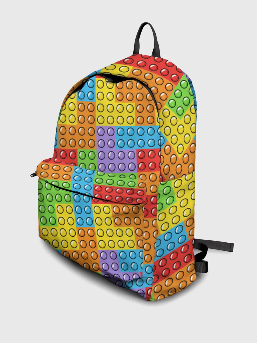 Рюкзак джинсовый / POP IT / SIMPLE DIMPLE