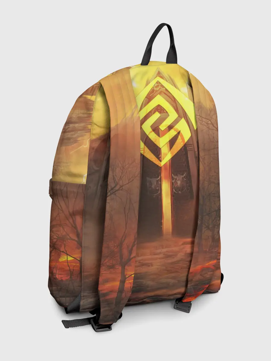 Рюкзак джинсовый / GENSHIN INPACT, Zhong li