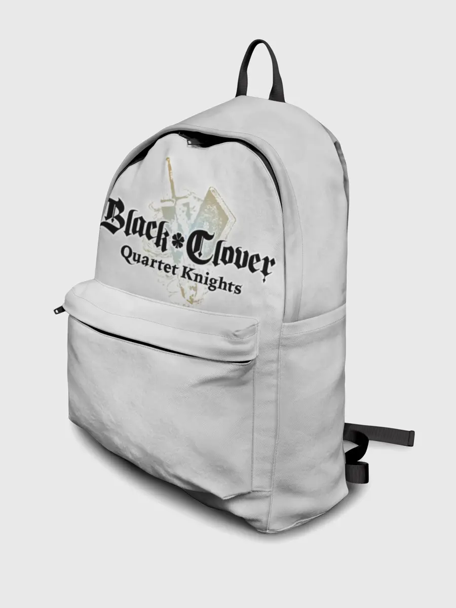 Рюкзак джинсовый / Чёрный клевер Quartet Knights