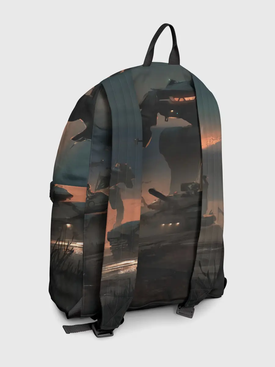 Рюкзак джинсовый / Боевоймех