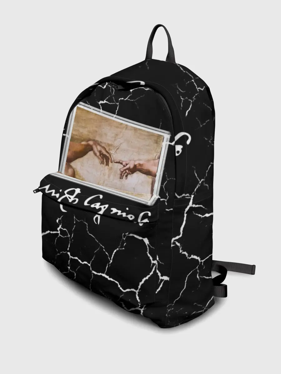 Рюкзак джинсовый / La creazione di Adamo