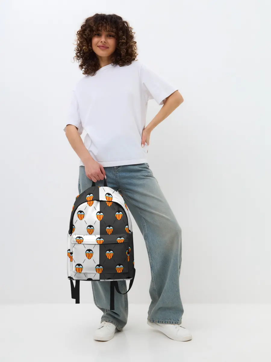 Рюкзак джинсовый / FC VALENCIA / ФК ВАЛЕНСИЯ