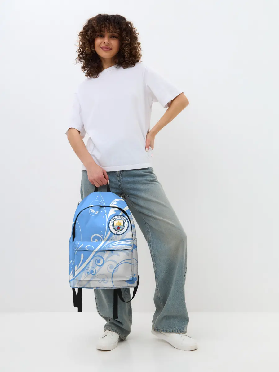 Рюкзак джинсовый / MANCHESTER CITY / МАНЧЕСТЕР