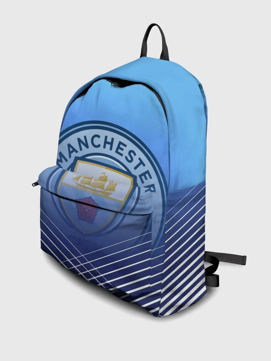 Рюкзак джинсовый / МАНЧЕСТЕР СИТИ / МАНЧЕСТЕР