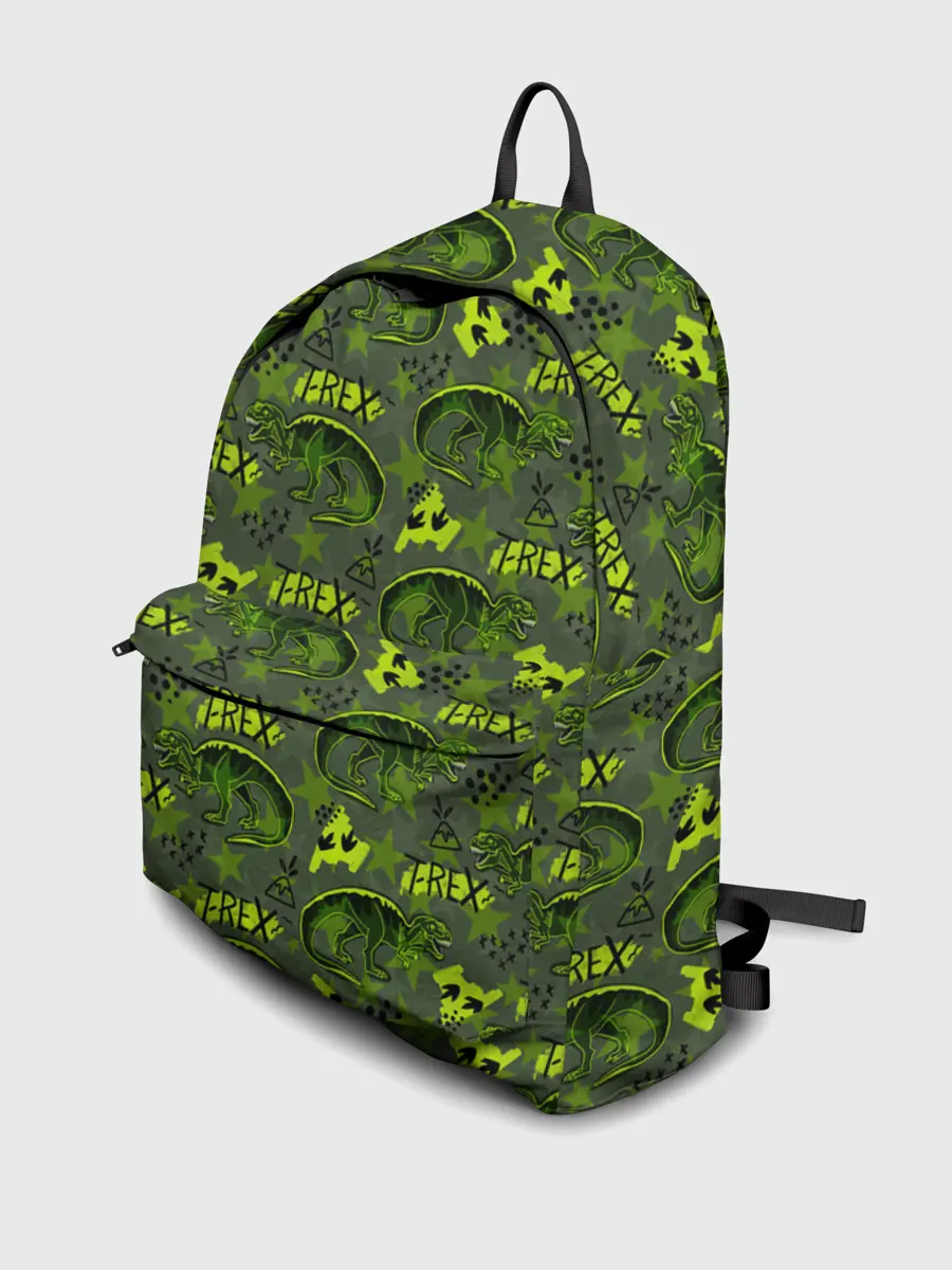 Рюкзак джинсовый / Динозавры T-rex