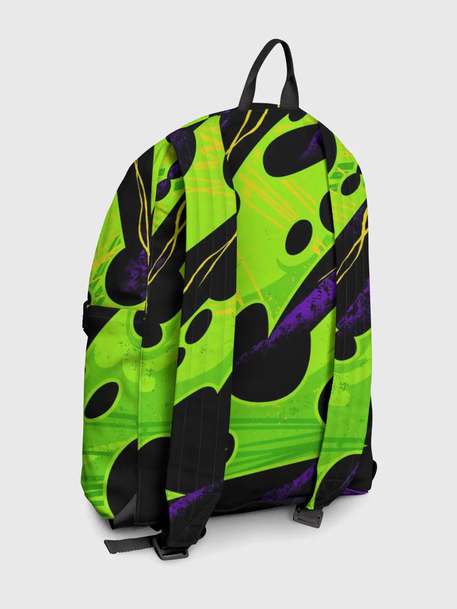 Рюкзак джинсовый / КИСЛОТНАЯ ОРГАНИКА | НЕОНОВАЯ