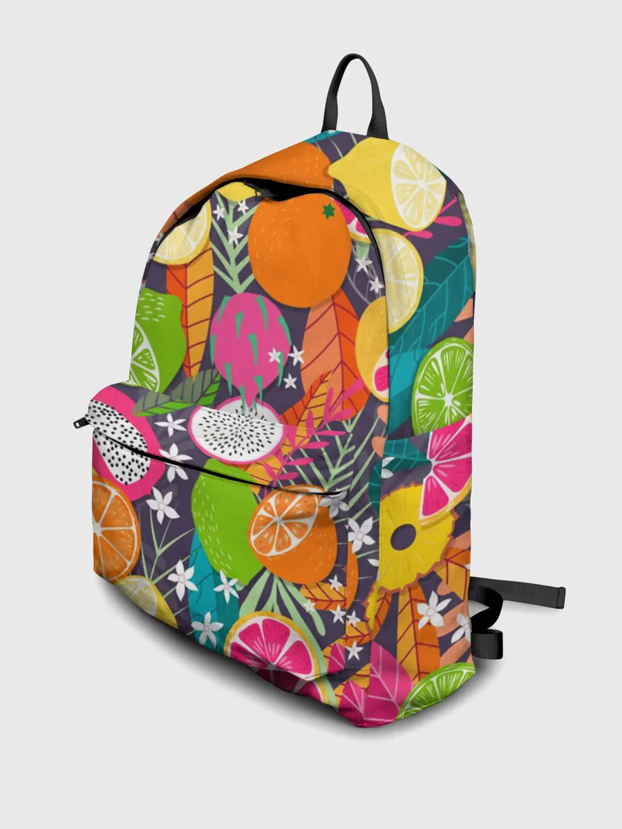 Рюкзак джинсовый / Фрукты