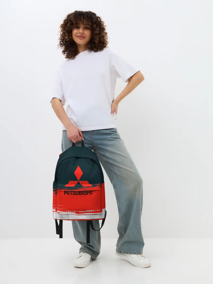 Рюкзак джинсовый / MITSUBISHI | МИТСУБИШИ