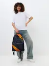Рюкзак джинсовый / BLACK ORANGE