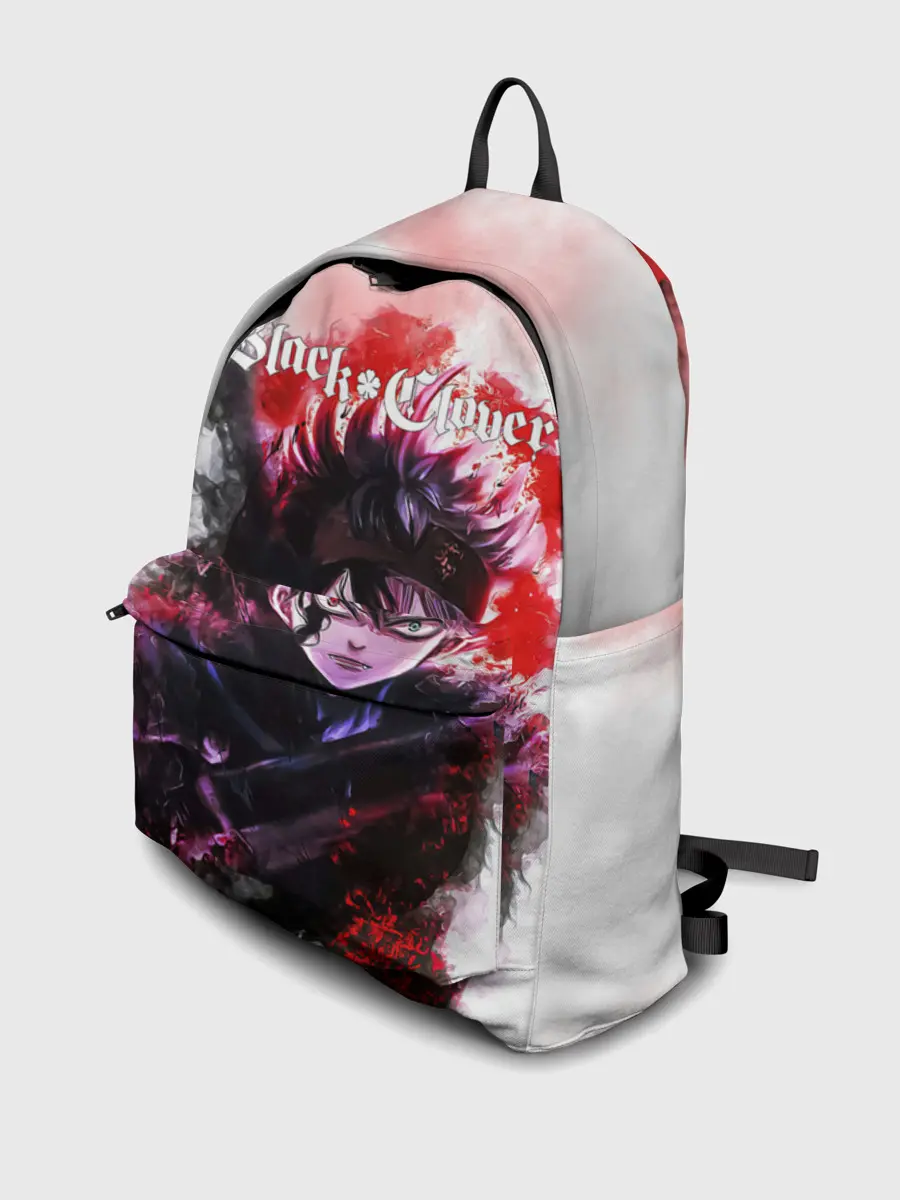 Рюкзак джинсовый / Чёрный клевер Черный Аст а