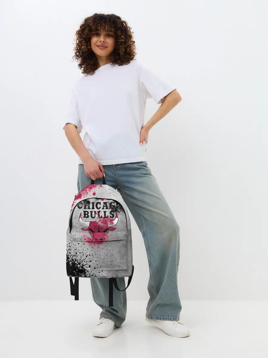 Рюкзак джинсовый / CHICAGO BULLS [8]