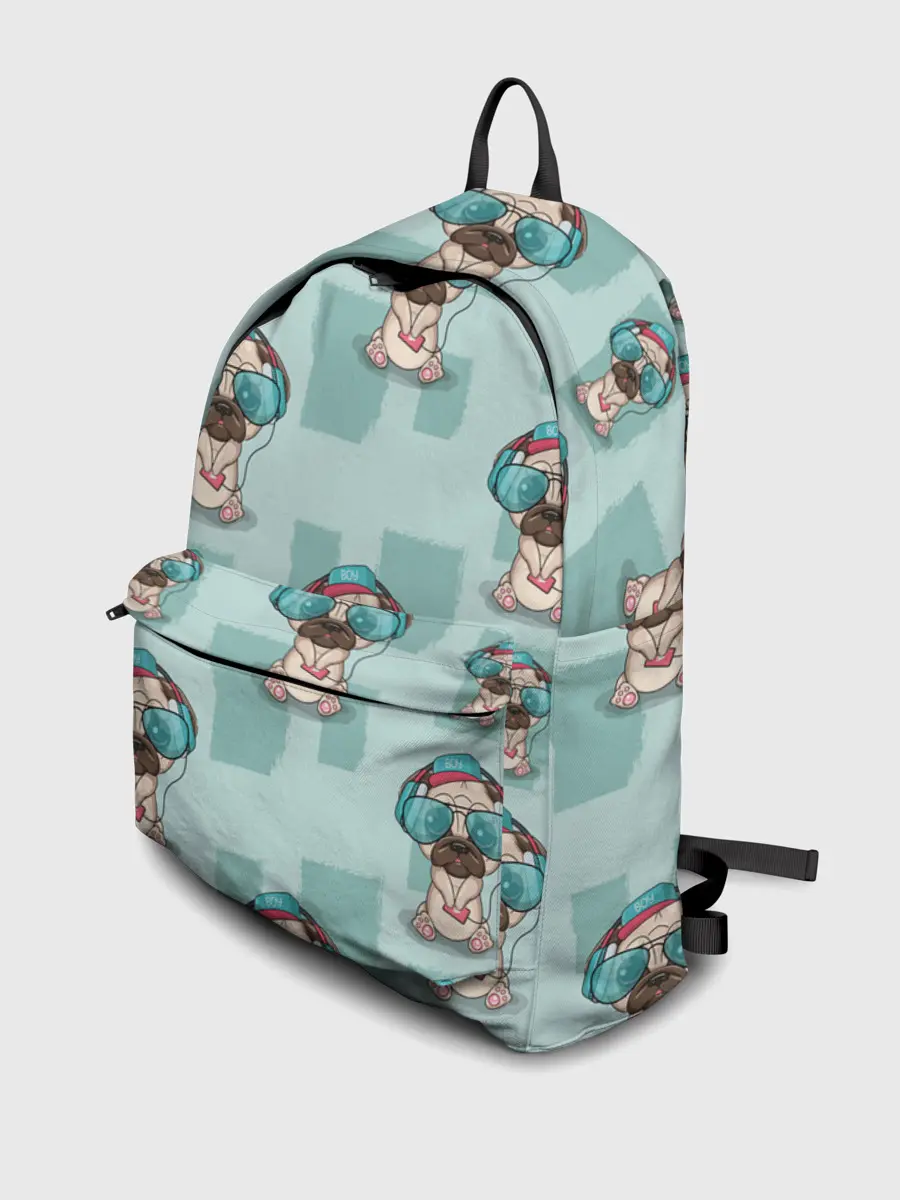 Рюкзак джинсовый / Крутой песик