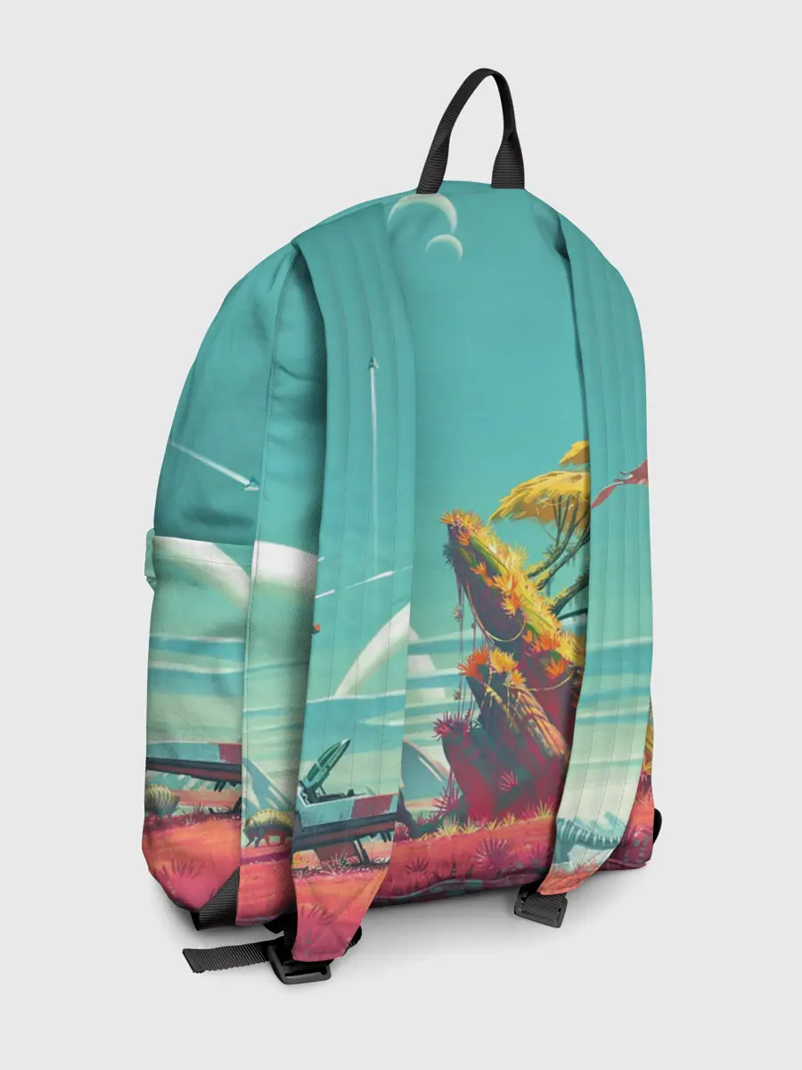 Рюкзак джинсовый / No Man Sky