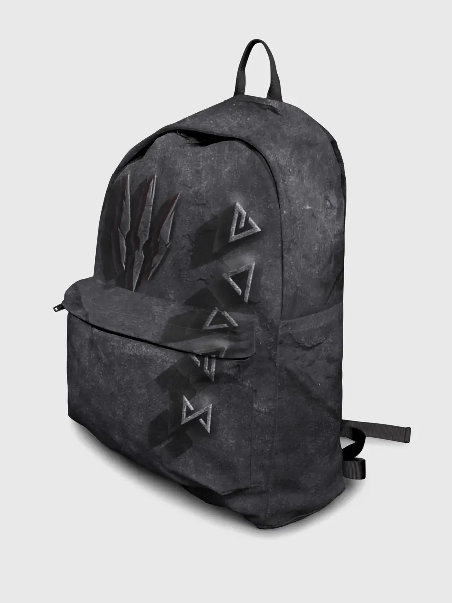 Рюкзак джинсовый / THE WITCHER КАМЕНЬ